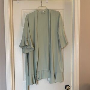 Light Green Lightweight Robe